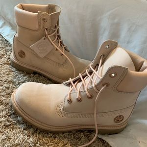 Pink Timberlands